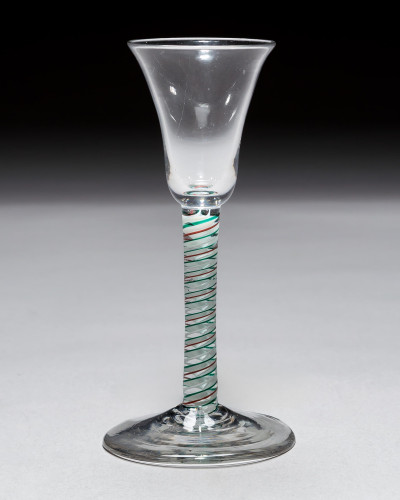 A RED & GREEN COLOUR TWIST