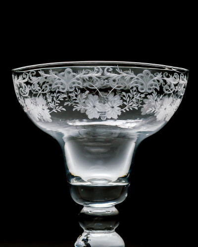 A VERY RARE ACORN KNOPPED LEMON GLASS