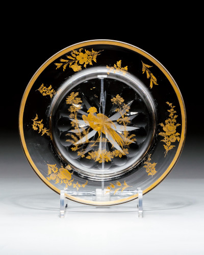 A RARE JAMES GILES PLATE