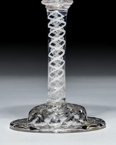 A RARE OPAQUE TWIST HONEYCOMB SWEETMEAT