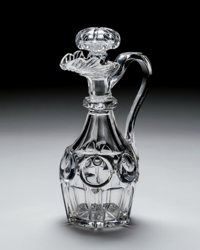 AN UNUSUAL WILLIAM IV CLARET JUG