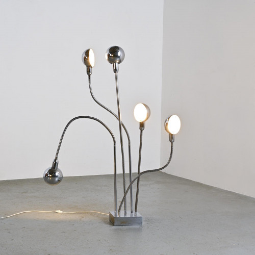 Lampe Hydra par Pierre Folie pour Jacques Charpentier, France vers 1970