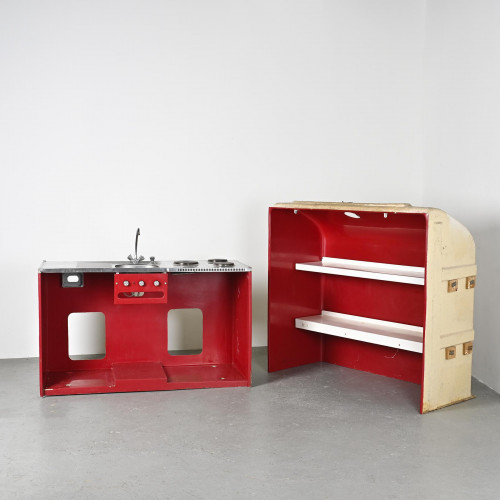 Charlotte Perriand :  Bloc Cuisine les Arcs 1800, France 1979