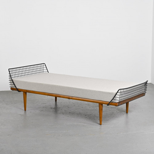 Teak Swedish Daybed by Triva Sweden, circa 1960