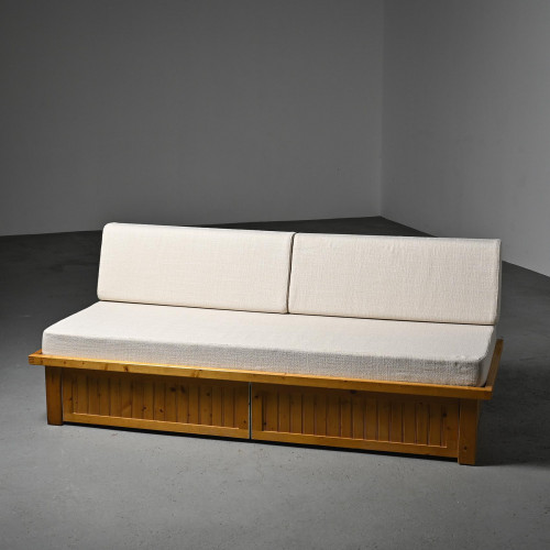 Les Arcs Bench by Charlotte Perriand circa 1973