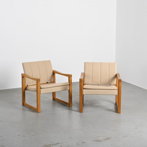 Paire de fauteuils modèle Diana par Karin Mobring, Ikea vers 1970
