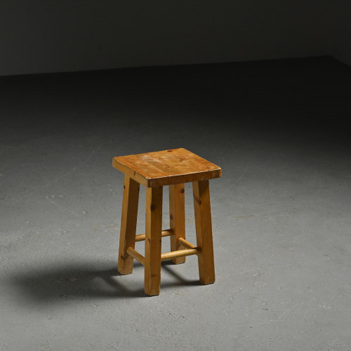 Tabouret Charlotte Perriand, Résidence La Pierra Menta, 1979