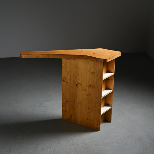 Bar by Charlotte Perriand, Résidence Aiguille Rouge, Arc 2000, circa 1979