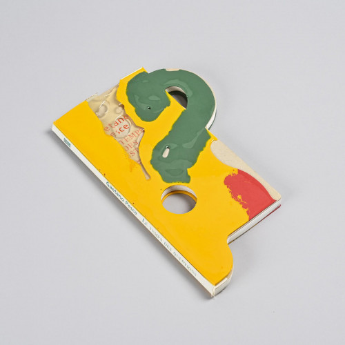 "Le Temps des Questions" catalogue, resin cover by Gaetano Pesce, Centre Pompidou 1996