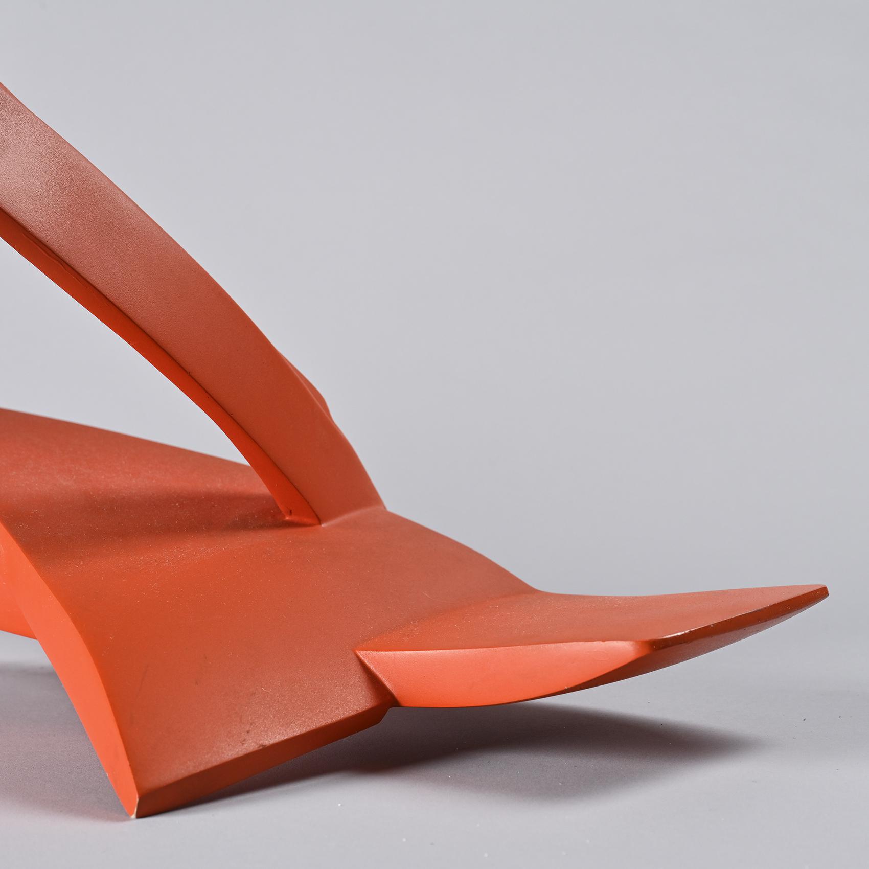 Abstract sculpture by Paolo Schiavocampo, circa 1970