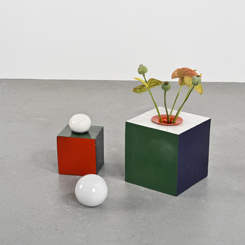 Suite de deux vases par Antonio Lucietti, 1974