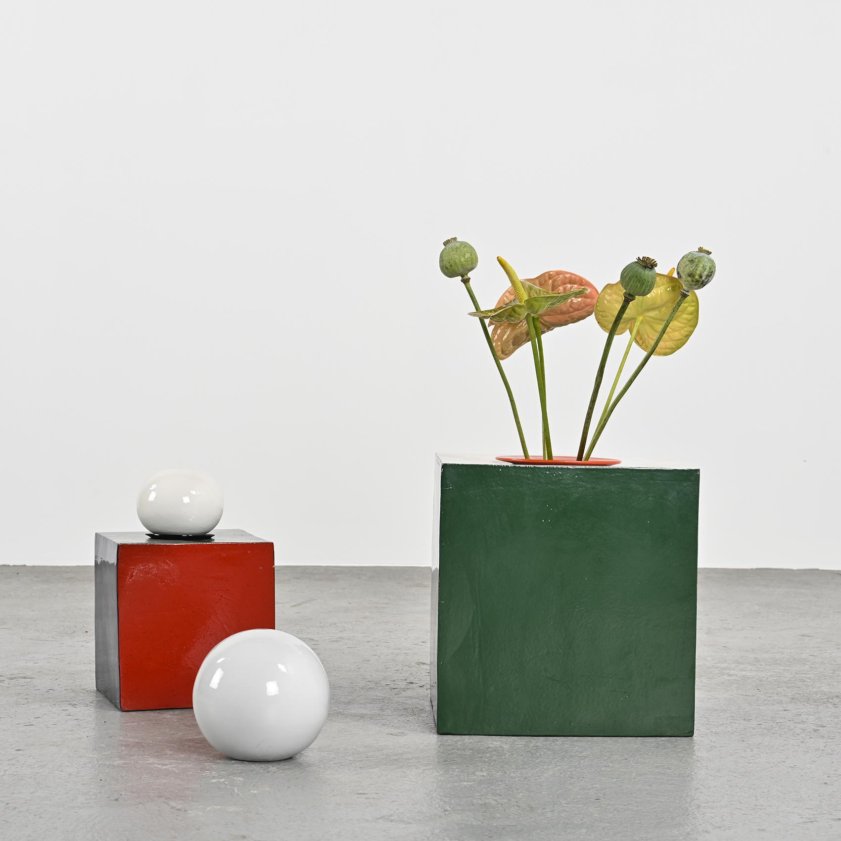 Suite de deux vases par Antonio Lucietti, 1974