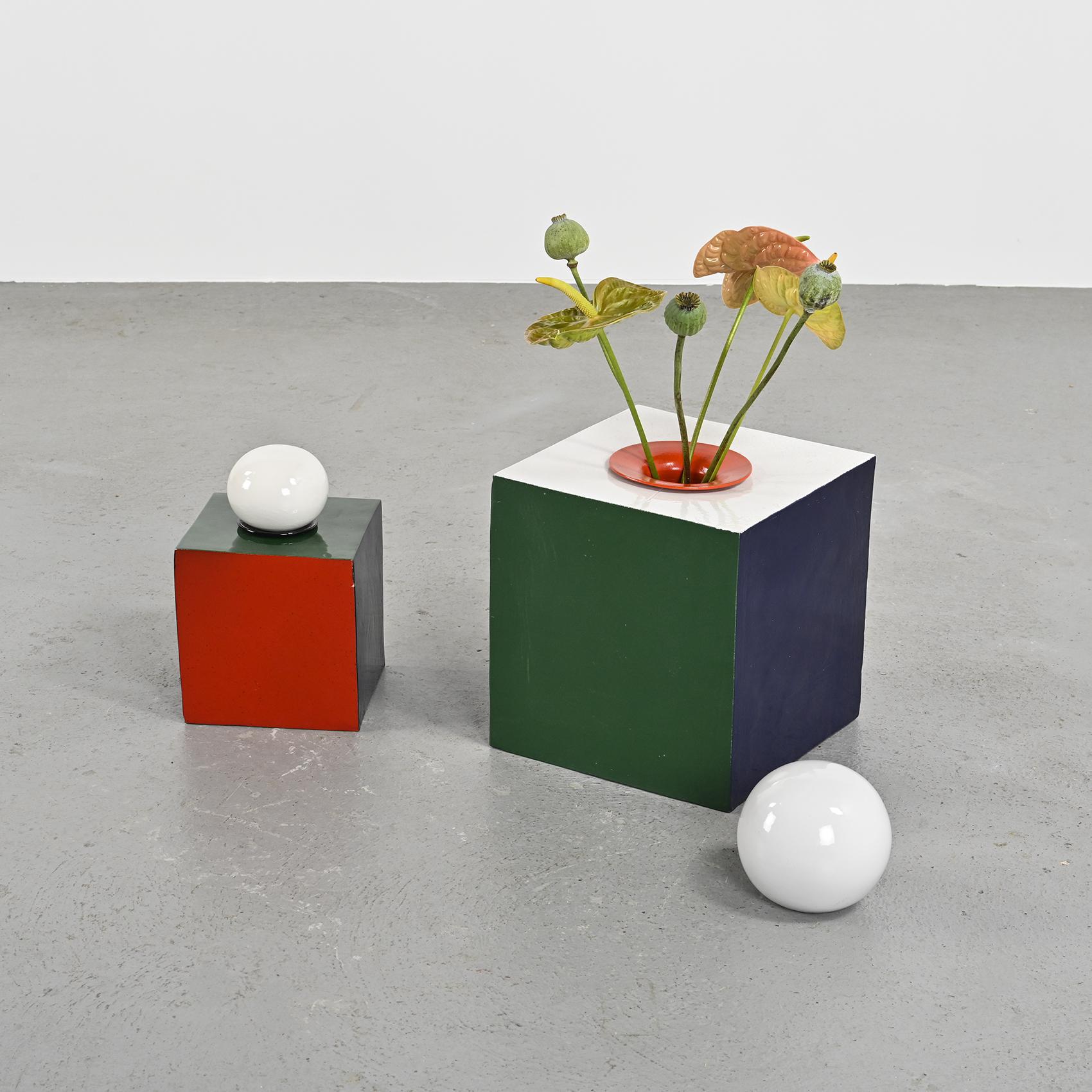 Suite de deux vases par Antonio Lucietti, 1974