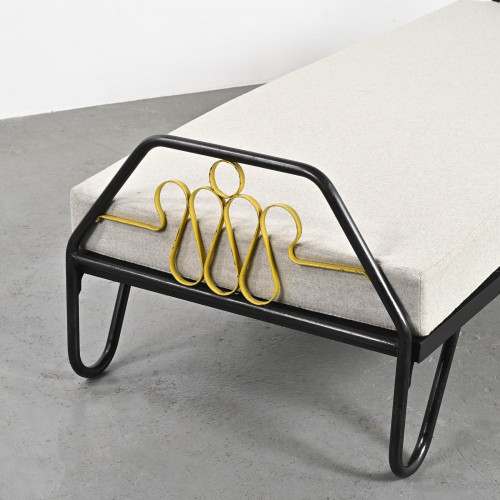 A Daybed by Jacques Hitier, Mobilor, 1950s