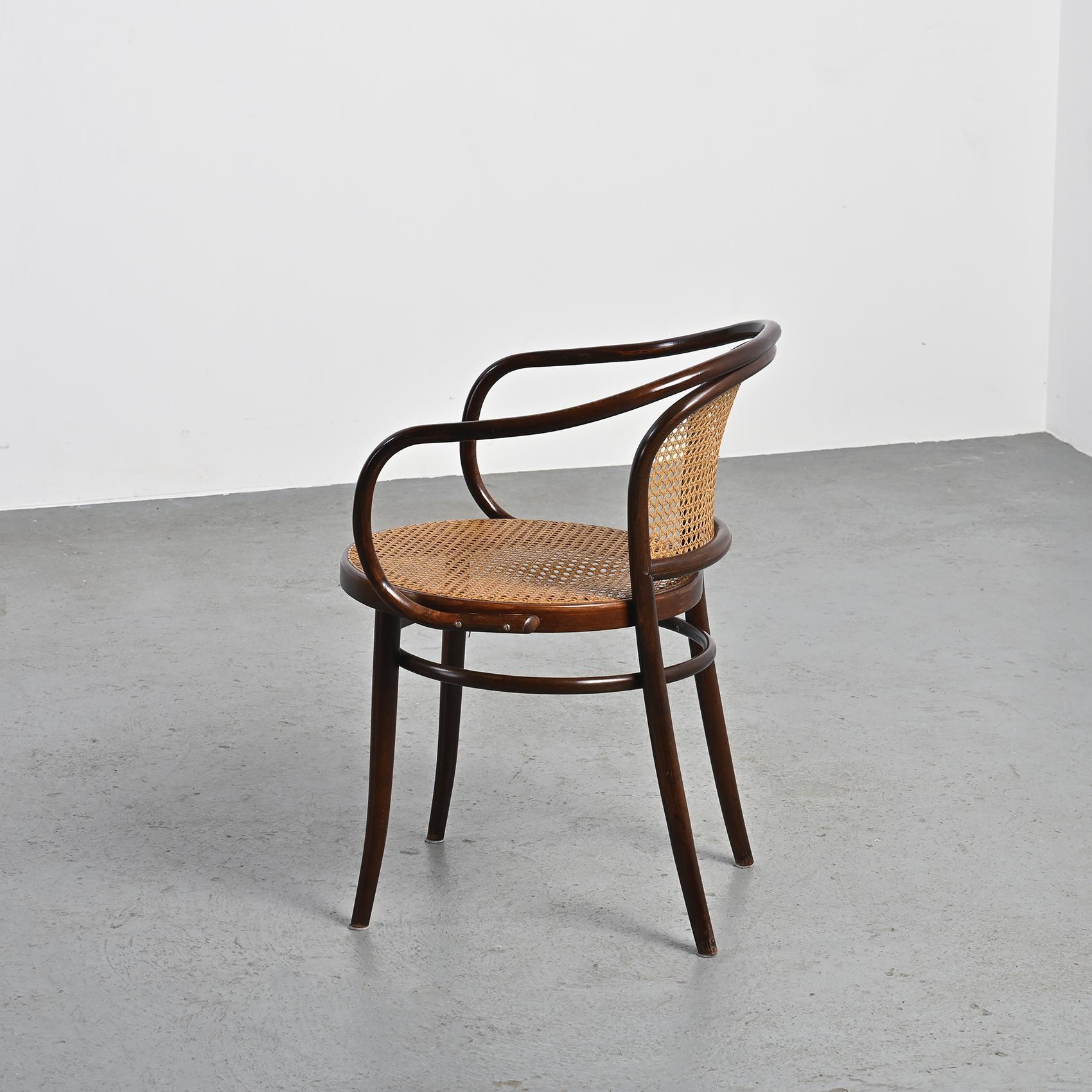 Thonet Armchair model N°33, circa 1960