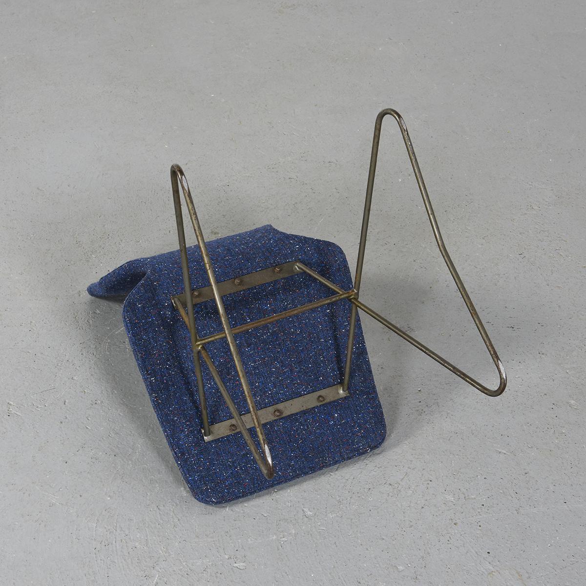 1950s Pair of Dining chairs by Louis Paolozzi