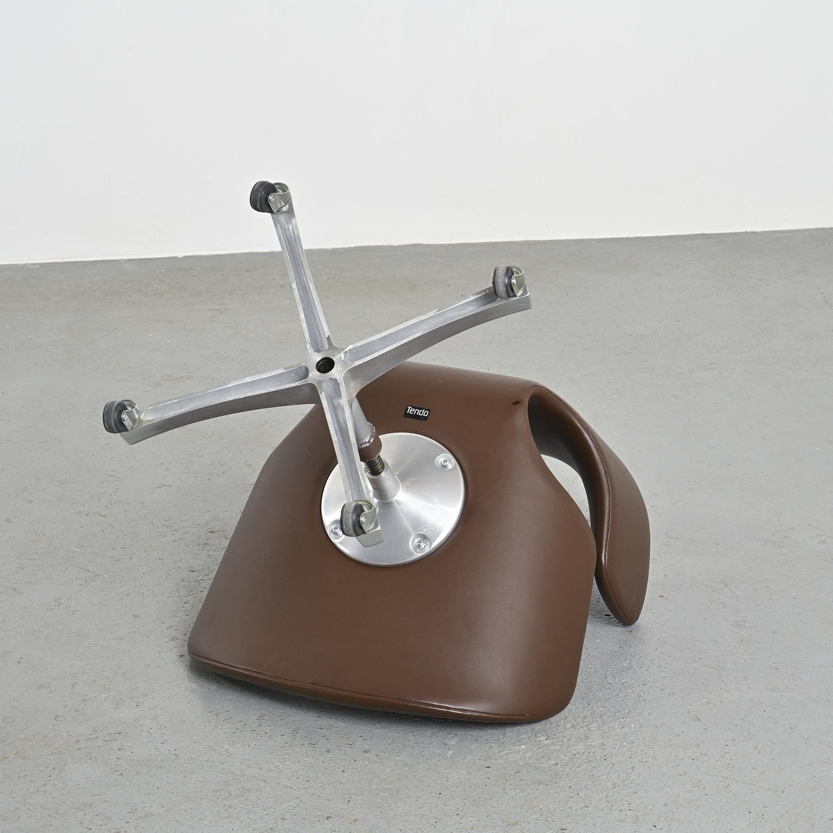 Kabuto Armchair by Isamu Kenmochi, Tendo Mokko Japan 1965