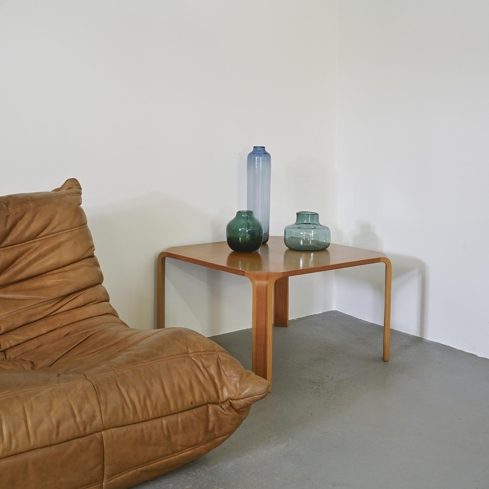 Zataku Square Table by Saburo Inui, Tendo Mokko Japan