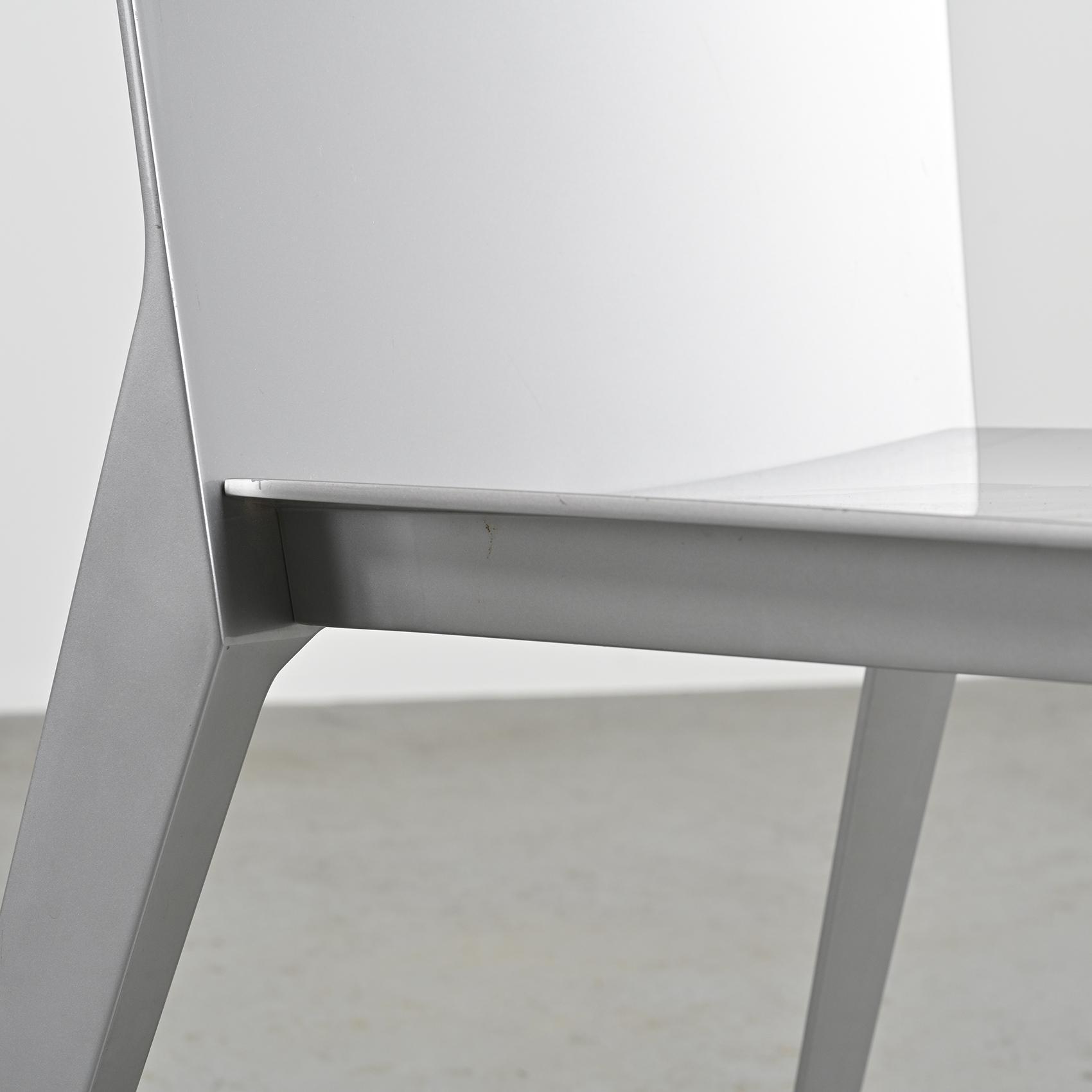 Pair of Alfa chairs by Hannes Wettstein, 2001, Molteni