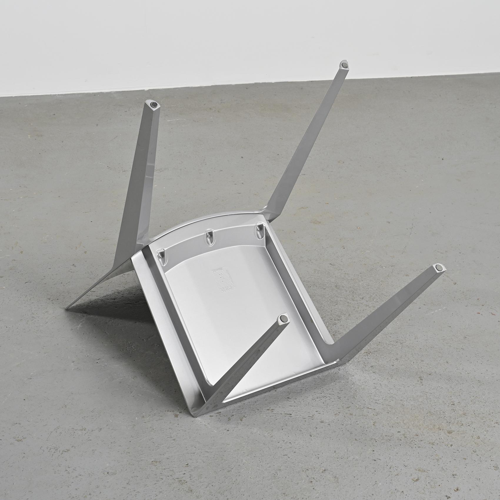 Pair of Alfa chairs by Hannes Wettstein, 2001, Molteni