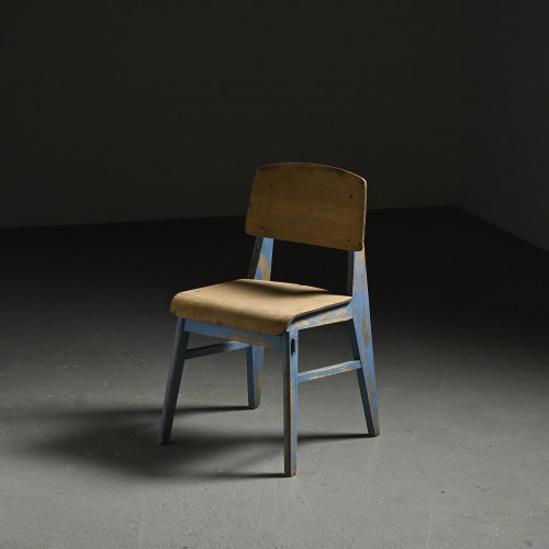 Chaise Tout bois de Jean Prouvé, 1941