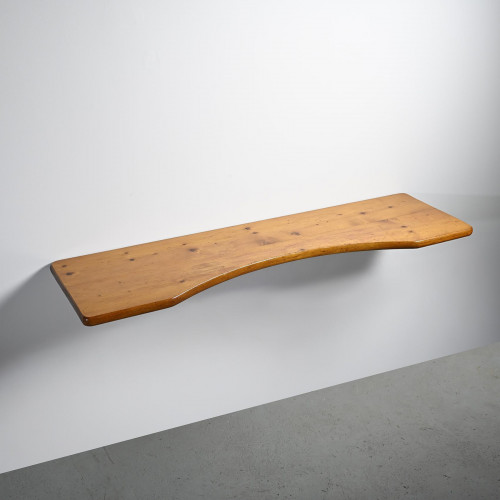 Wall-mounted desk by Charlotte Perriand Méribel, circa 1960