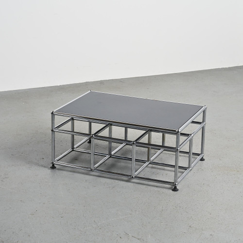 Table basse USM Haller, Suisse, circa 1970