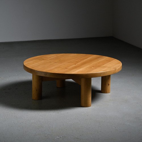 Large coffee table by René Martin, Méribel circa 1960