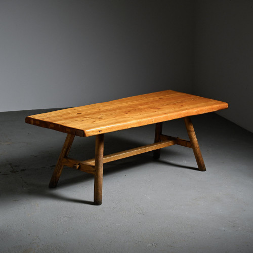 Large Dining Table by Christian Durupt, circa 1960