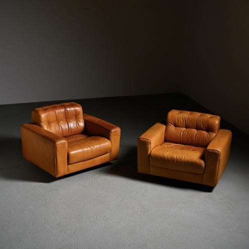 DS-40 Pair of Armchairs by de Sede, Switzerland, circa 1970