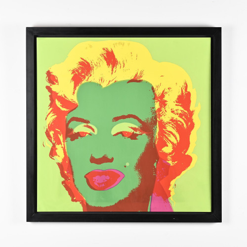 Marilyn Monroe screenprint by Andy Warhol, circa 1970