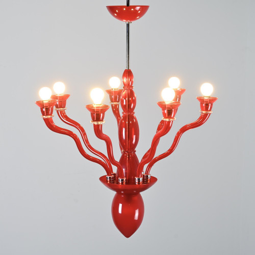 Chandelier Gaia by Ernesto Gismondi for VeArt, Italy, circa 1980