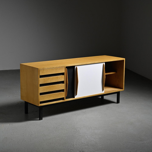 Ash Cansado Sideboard by Charlotte Perriand, circa 1960