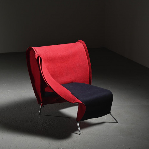 Filzka chaise longue by Borek Sipek for Scarabas, Netherlands, circa 1990