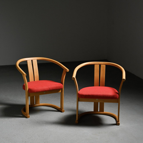 Paire de Fauteuils par Isamu Kenmochi, Japon vers 1965