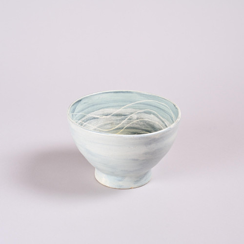 Coupe en céramique émaillée par Marie Madeleine Jolly, France, circa 1960