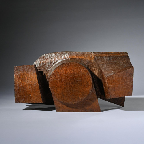 Sculpture en bois par Kou Wakabayashi, Japon, circa 1970