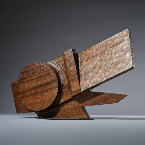 Sculpture signée Wakabayashi, Japon, 1971