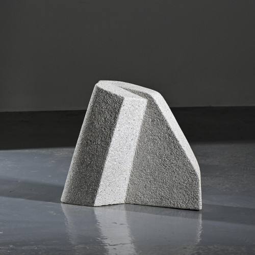 Sculpture en béton cellulaire par Robert Neuhauser, Suisse années 1980