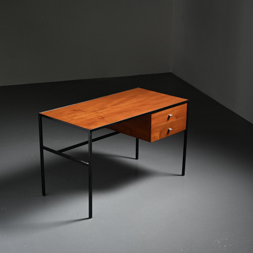 Metal and laminate desk, Meurop, 1960s
