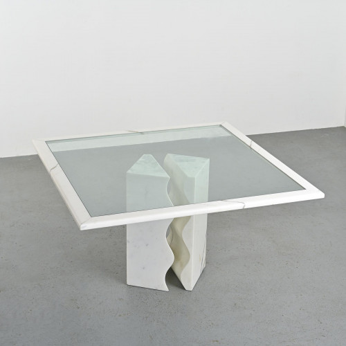 Table Cristallo par Egidio Di Rosa & Pier Alessandro Giusti, Ultima Edizione, 1987
