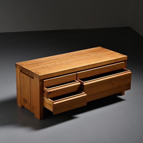 R14A low sideboard by Pierre Chapo, 1965