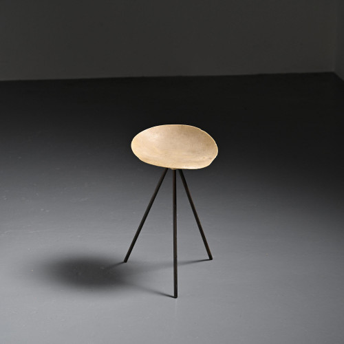 Fiberglass stool by Jean-Raymond Picard, circa 1955