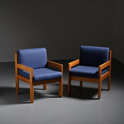 Paire de fauteuils par André Sornay, vers 1960