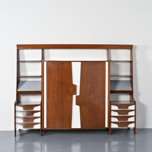 Wall unit by Gio Ponti for Prod. Italia, 1950s