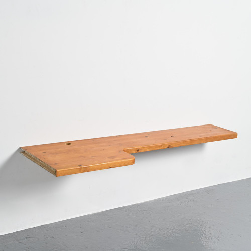 Console d'angle  par Charlotte Perriand pour la résidence Nova, Les Arcs 1800