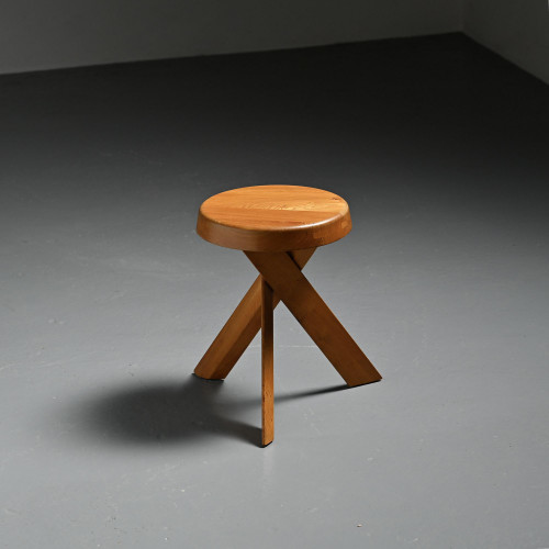 Tabouret  S31 par Pierre Chapo, vers 1980