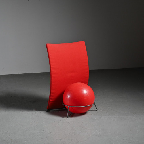 Italian Chair model "San Siro," Fabrizio Ballardini for Bernini, 1995