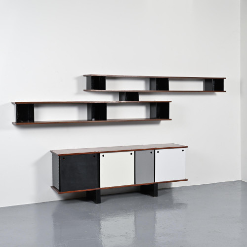 Bibliothèque « Nuage » de Charlotte Perriand, Steph Simon circa 1962