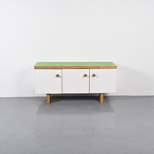 Charlotte Perriand Les Arcs Sideboard, France, 1973-1976